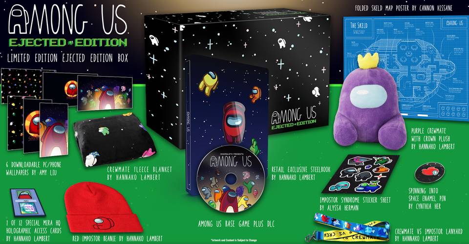 Among Us Collectors Editions Include Adorable Crewmate Plush Among Us Collectors Editions Include Adorable Crewmate Plush